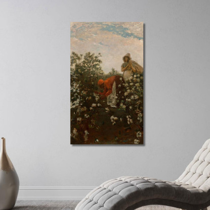 Upland Cotton Winslow Homer canvas print