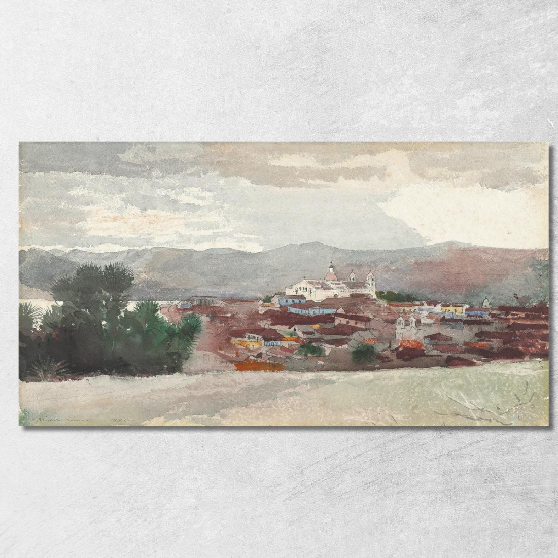 Veduta Di Santiago Di Cuba Winslow Homer quadro stampato su tela