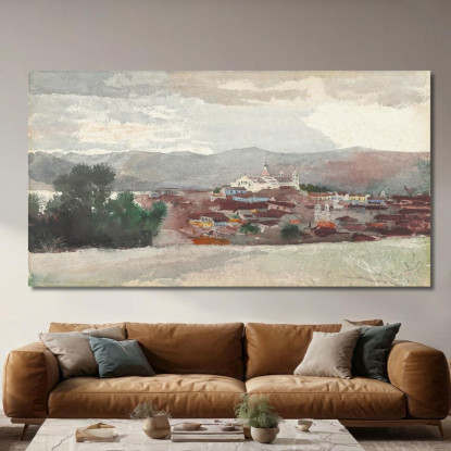 Vue De Santiago De Cuba Winslow Homer tableau impression sur toile