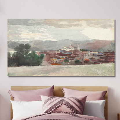 Veduta Di Santiago Di Cuba Winslow Homer quadro stampato su tela