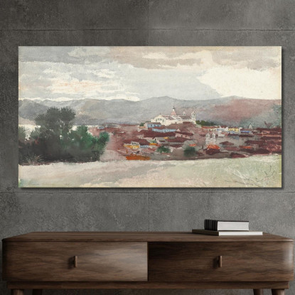 Vue De Santiago De Cuba Winslow Homer tableau impression sur toile