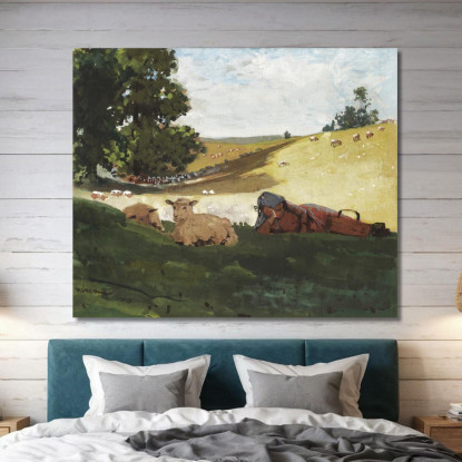 Warm Afternoon Winslow Homer canvas print
