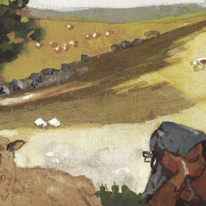 Warm Afternoon Winslow Homer canvas print