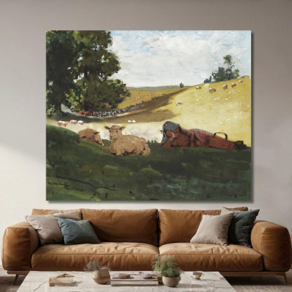 Warm Afternoon Winslow Homer canvas print