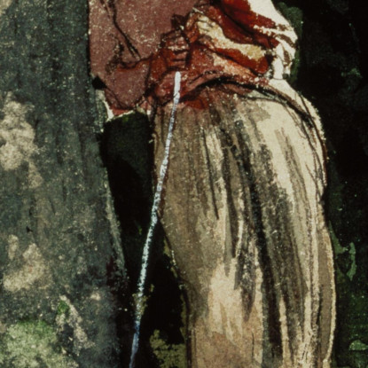 Müde Winslow Homer drucken auf leinwand