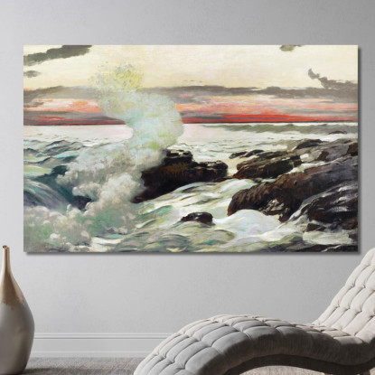 West Point Prouts Neck Winslow Homer drucken auf leinwand