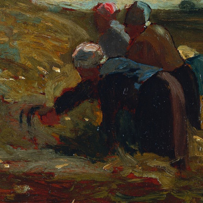 Mujeres Trabajando En Un Campo Winslow Homer cuadro en lienzo