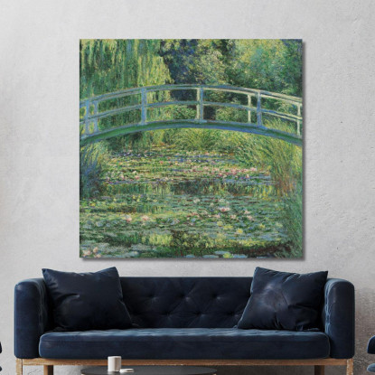 Lo Stagno Delle Ninfee Claude Monet mnt124 quadro stampato su tela