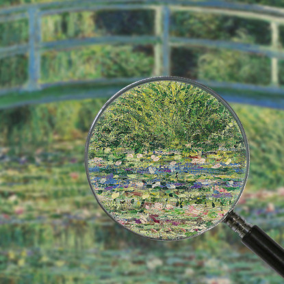 Lo Stagno Delle Ninfee Claude Monet mnt124 quadro stampato su tela