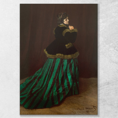 Camillo Claude Monet mnt131 quadro stampato su tela