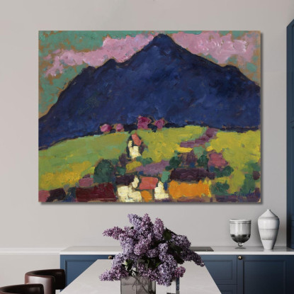 Murnau Alexej von Jawlensky avj69 quadro stampato su tela
