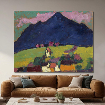 Murnau Alexej von Jawlensky avj69 quadro stampato su tela