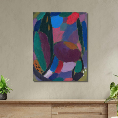 Variazione 2 Alexej von Jawlensky avj120 quadro stampato su tela