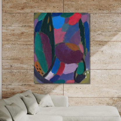 Variazione 2 Alexej von Jawlensky avj120 quadro stampato su tela