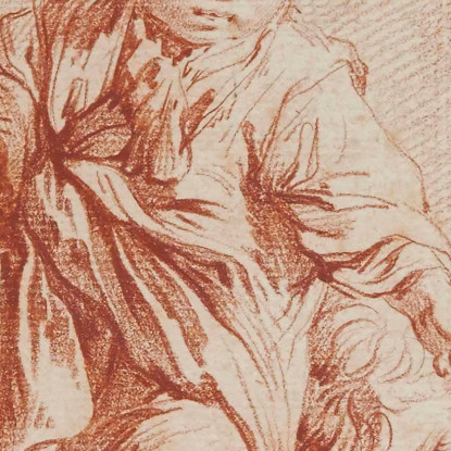 Due Ragazzi Uno Sdraiato François Boucher fbc28 quadro stampato su tela