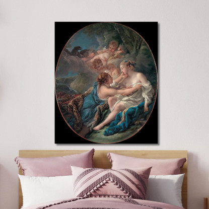 Giove Nelle Vesti Di Diana E Callisto François Boucher fbc39 quadro stampato su tela