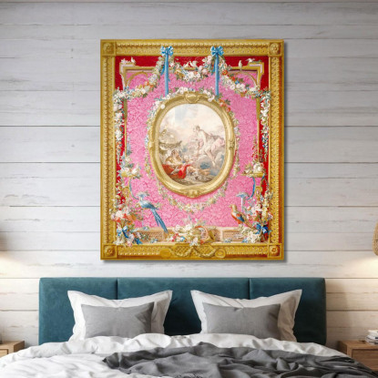 Arazzo Aurora E Cefalo François Boucher fbc80 quadro stampato su tela