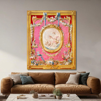 Arazzo Venere Che Emerge Dalle Acque François Boucher fbc83 quadro stampato su tela