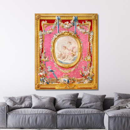 Arazzo Venere Che Emerge Dalle Acque François Boucher fbc83 quadro stampato su tela