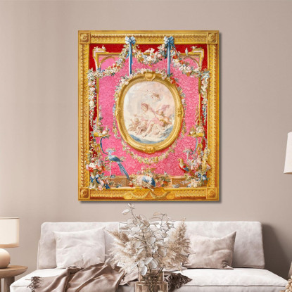 Arazzo Venere Che Emerge Dalle Acque François Boucher fbc83 quadro stampato su tela