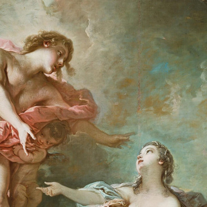 Il Tramonto Del Sole François Boucher fbc100 quadro stampato su tela