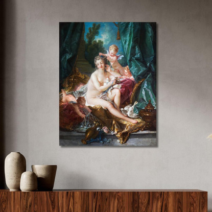 La Toilette Di Venere François Boucher fbc103 quadro stampato su tela