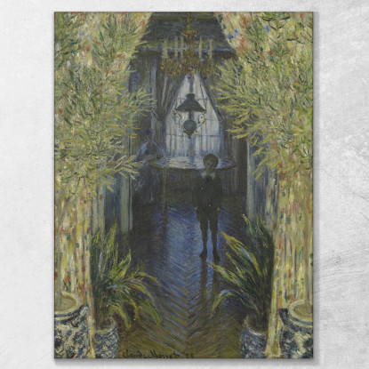 Un Angolo Dell'Appartamento Claude Monet mnt185 quadro stampato su tela