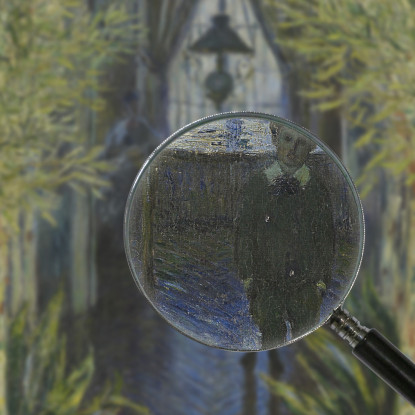 Un Angolo Dell'Appartamento Claude Monet mnt185 quadro stampato su tela