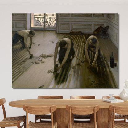 Le Pialle Da Pavimento Gustave Caillebotte gcl28 quadro stampato su tela