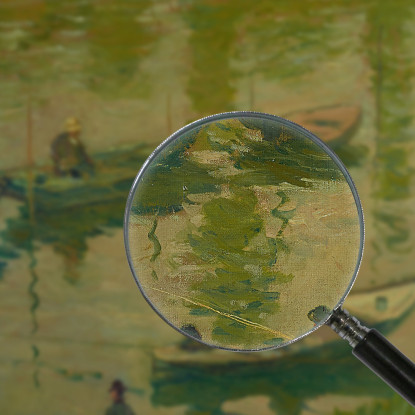 Pescatori Sulla Senna Vicino A Poissy Pescatori Sulla Senna Vicino A Poissy Claude Monet mnt186 quadro stampato su tela