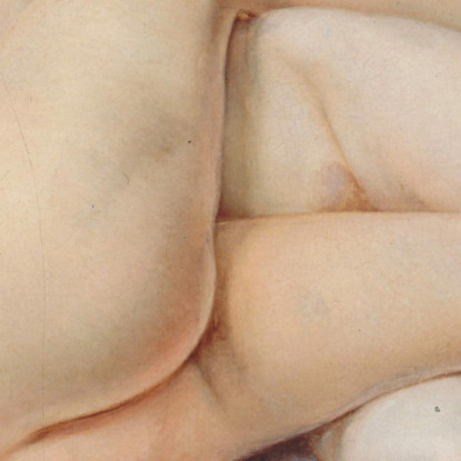 Il Sonno Gustave Courbet cg8 quadro stampato su tela