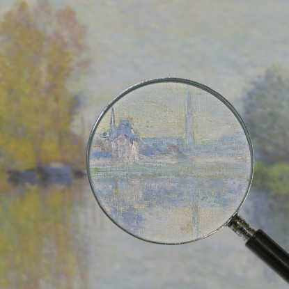Autunno Sulla Senna Argenteuil Claude Monet mnt190 quadro stampato su tela