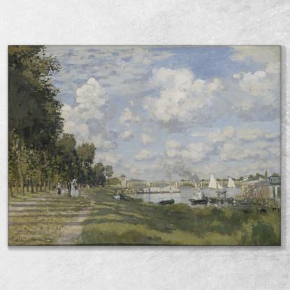 Bacino Dell'Argenteuil Claude Monet mnt193 quadro stampato su tela