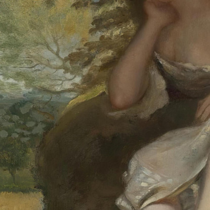 Pisolino Gustave Courbet cg88 quadro stampato su tela