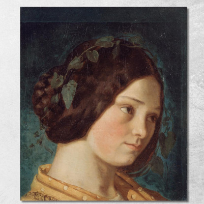 Ritratto Di Zélie Courbet Gustave Courbet cg137 quadro stampato su tela