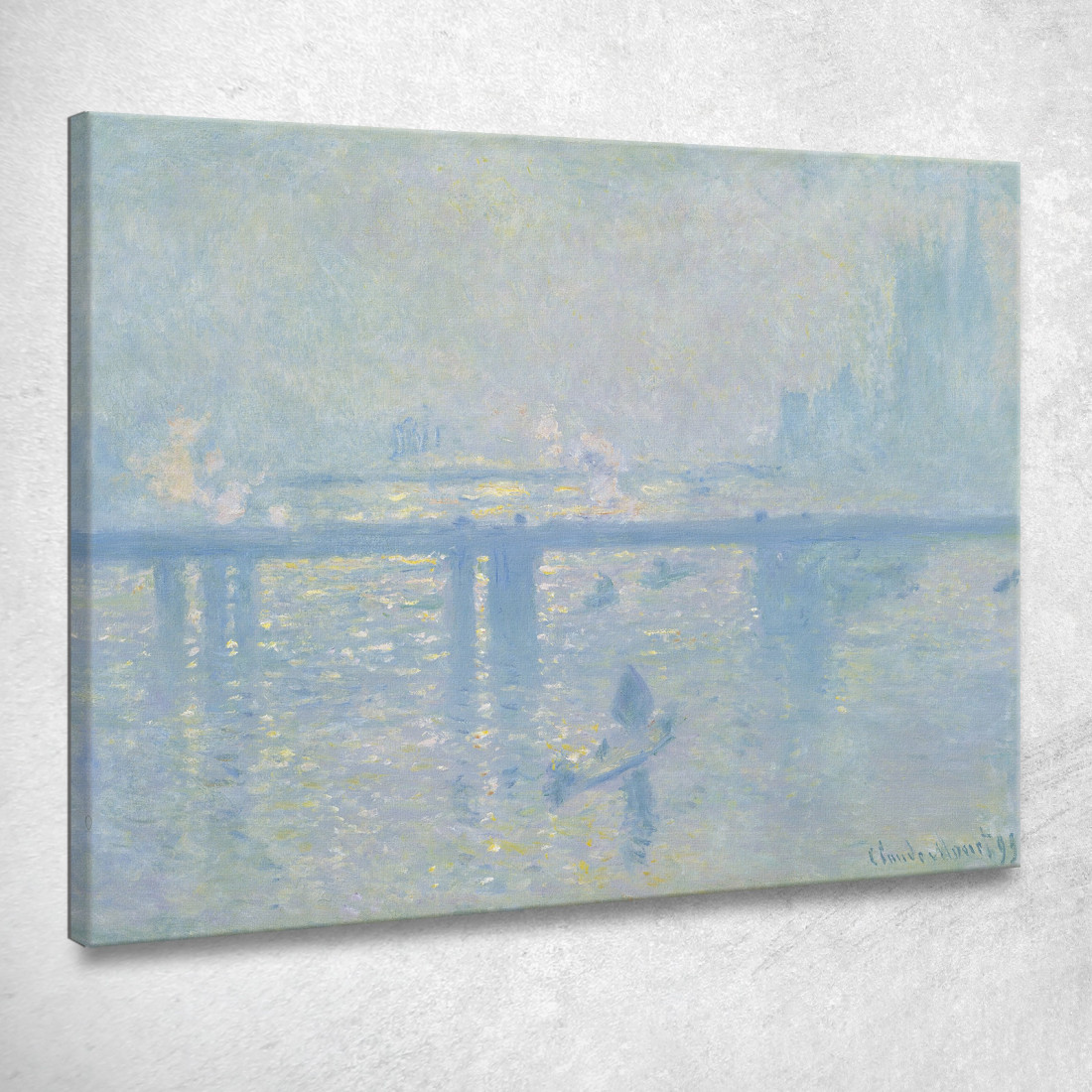 Ponte Di Charing Cross 3 Claude Monet mnt213 quadro stampato su tela