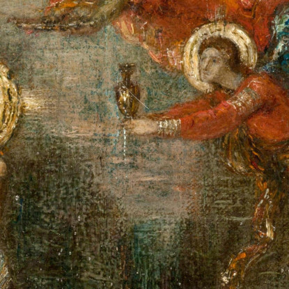 Un Santo Nel Deserto Gustave Moreau gmr1 quadro stampato su tela