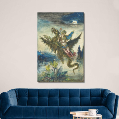 Sogno D'Oriente Gustave Moreau gmr6 quadro stampato su tela