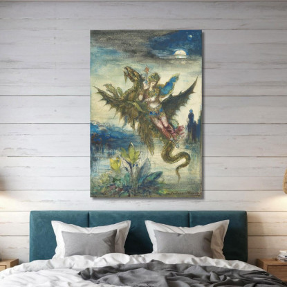 Sogno D'Oriente Gustave Moreau gmr6 quadro stampato su tela