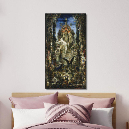 Giove E Semele Gustave Moreau gmr11 quadro stampato su tela