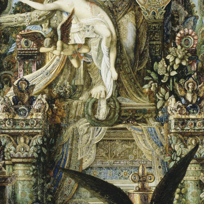 Giove E Semele Gustave Moreau gmr11 quadro stampato su tela