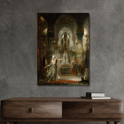 Salomé Balla Davanti A Erode Gustave Moreau gmr35 quadro stampato su tela