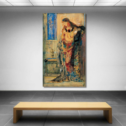 La Toilette Gustave Moreau gmr47 quadro stampato su tela