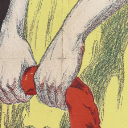 Mascotte Del Cioccolato Fondente. Azienda Francese Strasburgo Jean d'Ylen jyl6 quadro stampato su tela