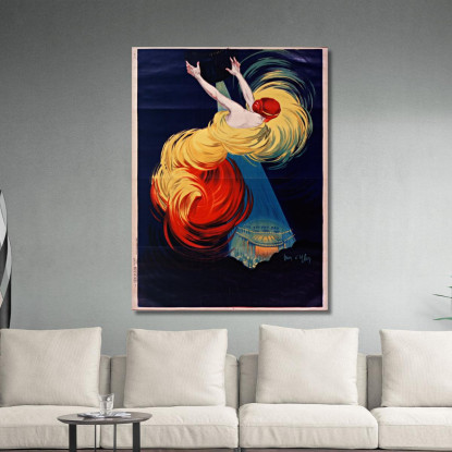Danza Di Mosca Jean d'Ylen jyl8 quadro stampato su tela