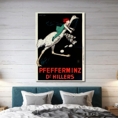 Menta Piperita Dottor Hillers Jean d'Ylen jyl18 quadro stampato su tela