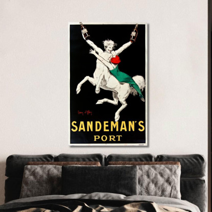 Il Porto Di Sandeman Jean d'Ylen jyl22 quadro stampato su tela