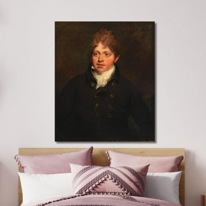 Gentiluomo Irlandese John Hoppner jhp7 quadro stampato su tela