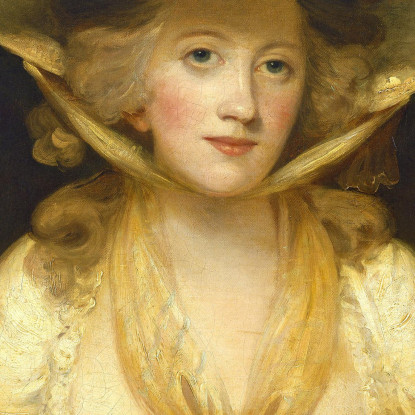 Signora Cunliffe John Hoppner jhp10 quadro stampato su tela