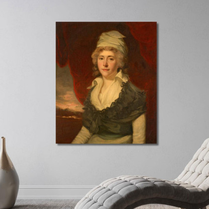 La Signora Moncrieff John Hoppner jhp17 quadro stampato su tela